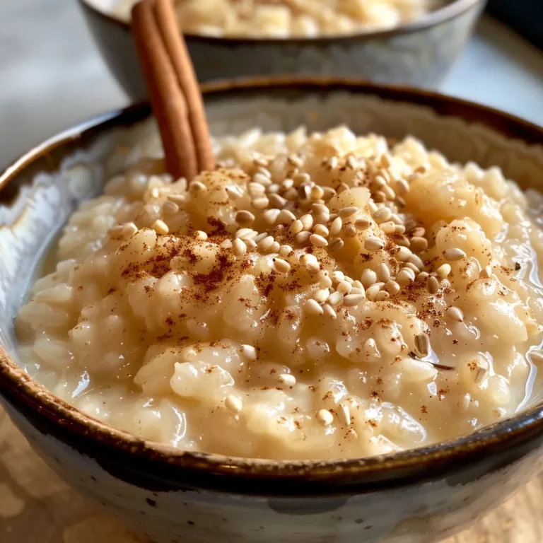 Effortless Creamy Dairy-Free Rice Pudding in Your Instant Pot Delicious looking dairy-free rice pudding topped with a cinnamon stick.