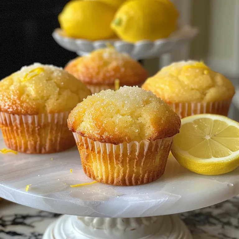 Freshly baked gluten-free lemon muffins showcasing lemon zest and a light glaze.