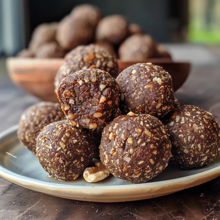 Plates of cocoa date balls arranged for a tasty display.