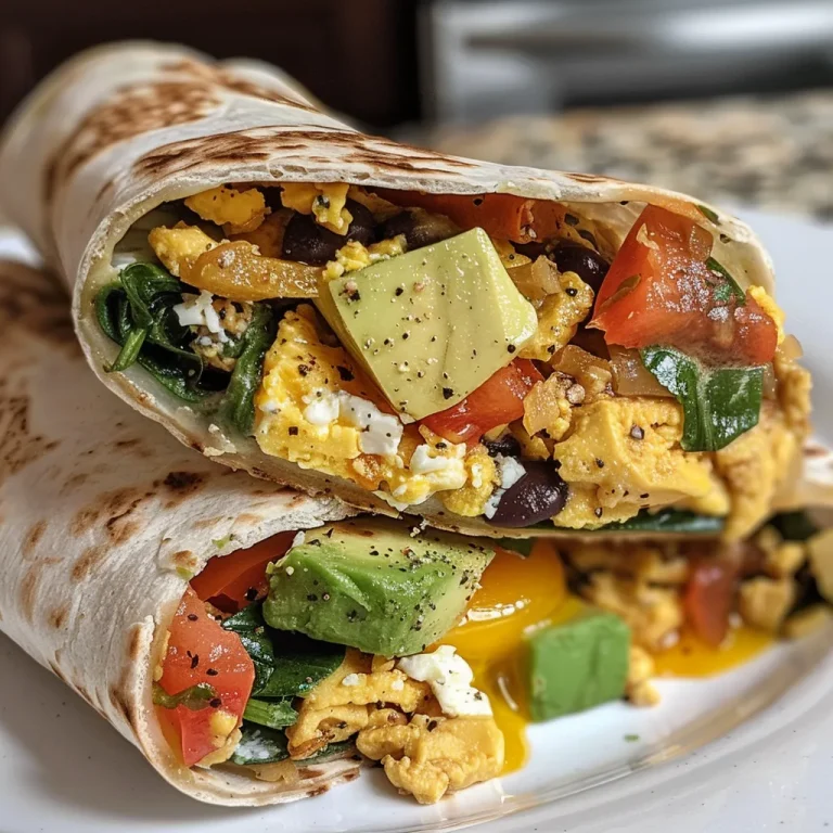 Fuel Your Morning: Effortless High-Protein Breakfast Burritos An appetizing breakfast burrito showcasing a mix of eggs and cottage cheese, garnished with salsa.