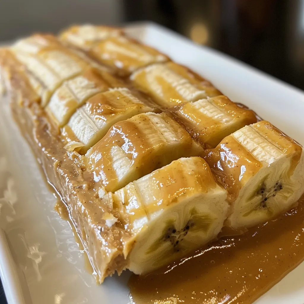 A close view of a fruit roll made with banana and peanut butter, focusing on its vibrant colors and ingredients.