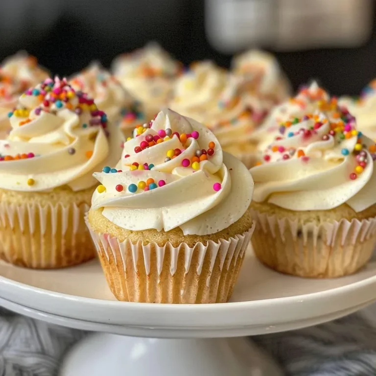 ['Close-up of healthy vanilla cupcakes with fluffy frosting.', 'Side view of moist vanilla cupcakes topped with creamy icing.', 'Deliciously crafted healthy vanilla cupcakes displayed on a plate.', 'Gourmet vanilla cupcakes with a light, airy texture and subtle sheen.']