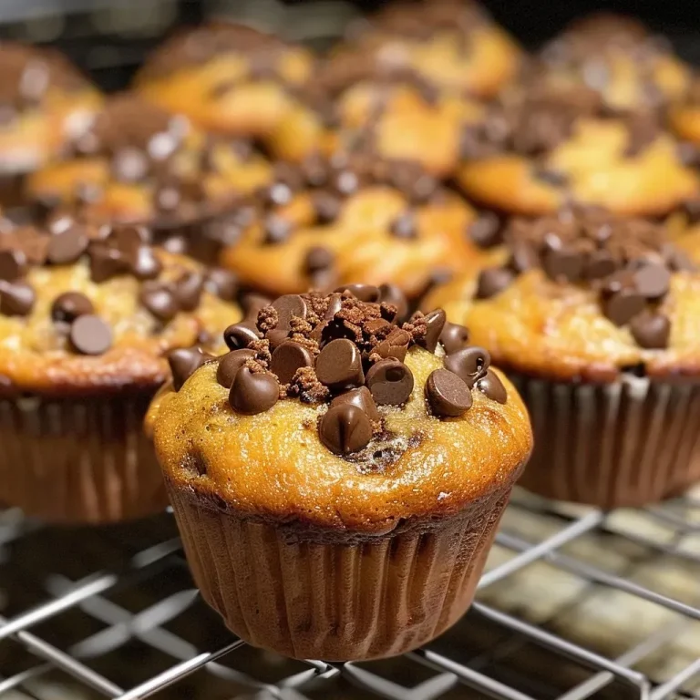 ['Close-up view of fluffy mini banana chocolate chip muffins, highlighting chocolate chips and banana texture.', 'Side view of small, golden-brown mini muffins with chocolate chips, showing moist interior.', 'Mouthwatering mini banana muffins with chocolate chips, displayed on a surface.', 'Delicious mini banana chocolate chip muffins stacked, showcasing their soft, inviting texture.']
