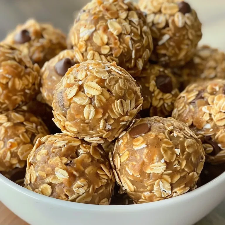 ['A close-up side view of Peanut Butter Oat Balls stacked on a rustic wooden surface.', 'Juicy and delicious Peanut Butter Oat Balls displayed in a light, natural setting.', 'A detailed shot of round Peanut Butter Oat Balls with visible oats and chocolate chips.', 'A side view of freshly made Peanut Butter Oat Balls on a wooden board, highlighting their texture.']