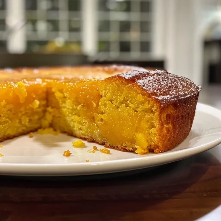 ['Close-up side view of a slice of moist mango cake topped with mango slices.', 'Side view of a delicious mango cake with vibrant yellow mango puree on top.', 'Juicy mango cake slice with a rich texture and colorful fruit garnish.', 'Luscious mango cake with a golden hue, featuring a smooth frosting and fresh mango.']